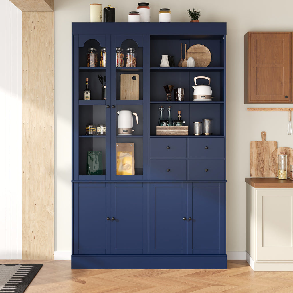 TOPMAx 47.2x15.7x75inch Freestanding Buffet