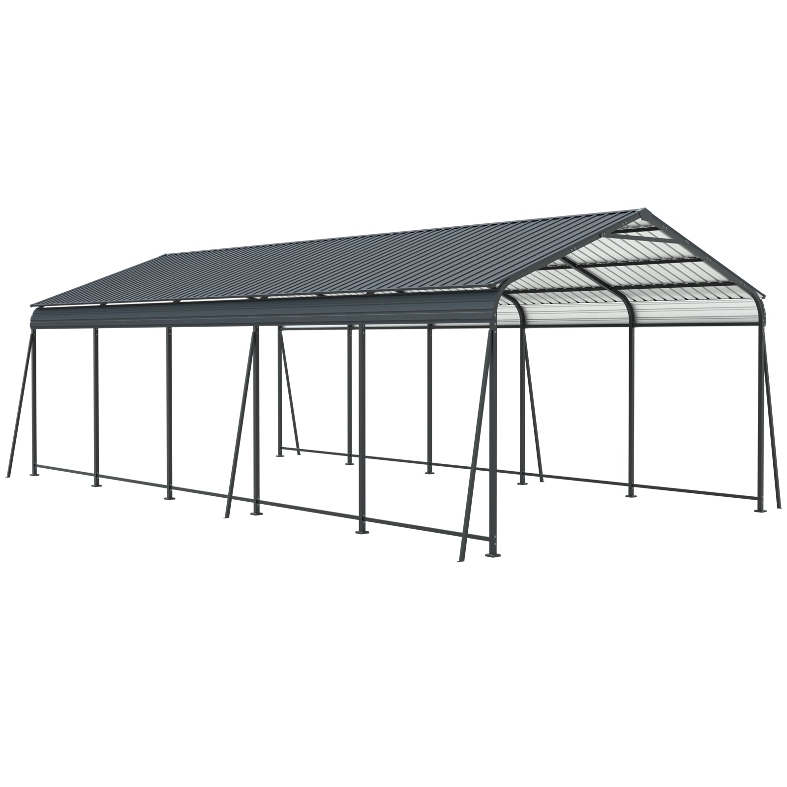 13x26.5 FT Carport For Driveway Car, Truck