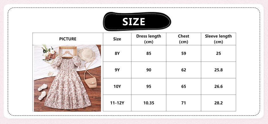 Girls Dress Western Princess Style