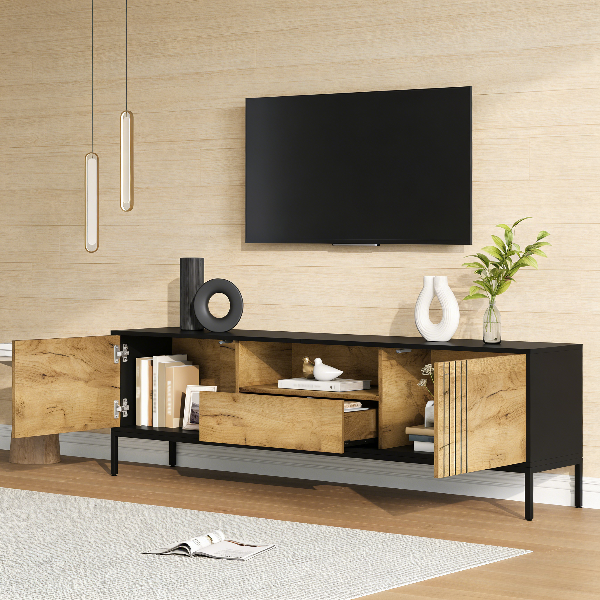170x35x50cm TV Cabinet