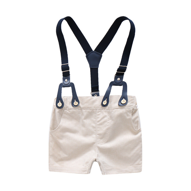 Baby Boy Overalls Suit Gentleman