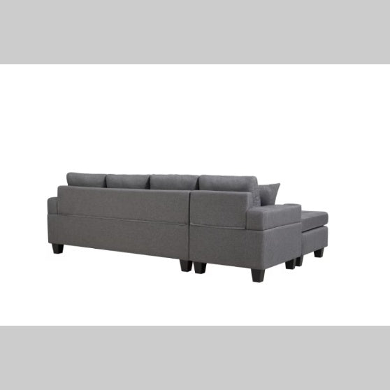 Stoff-Ecksofa