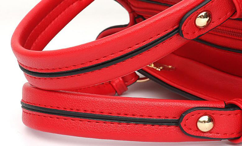 Women Hairball Ornaments Totes Patchwork Handbag Party Purse Ladies Messenger Crossbody Shoulder Bags