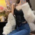 V-neck Fashion Suspenders Beautiful Back Pure Desire Tube Top
