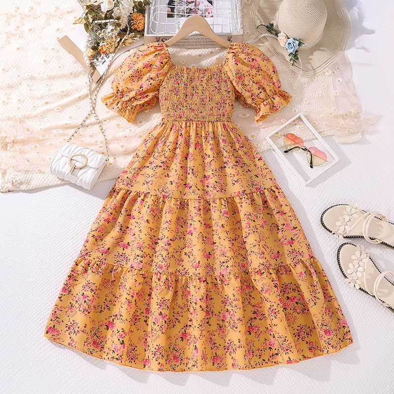 Girls Dress Western Princess Style