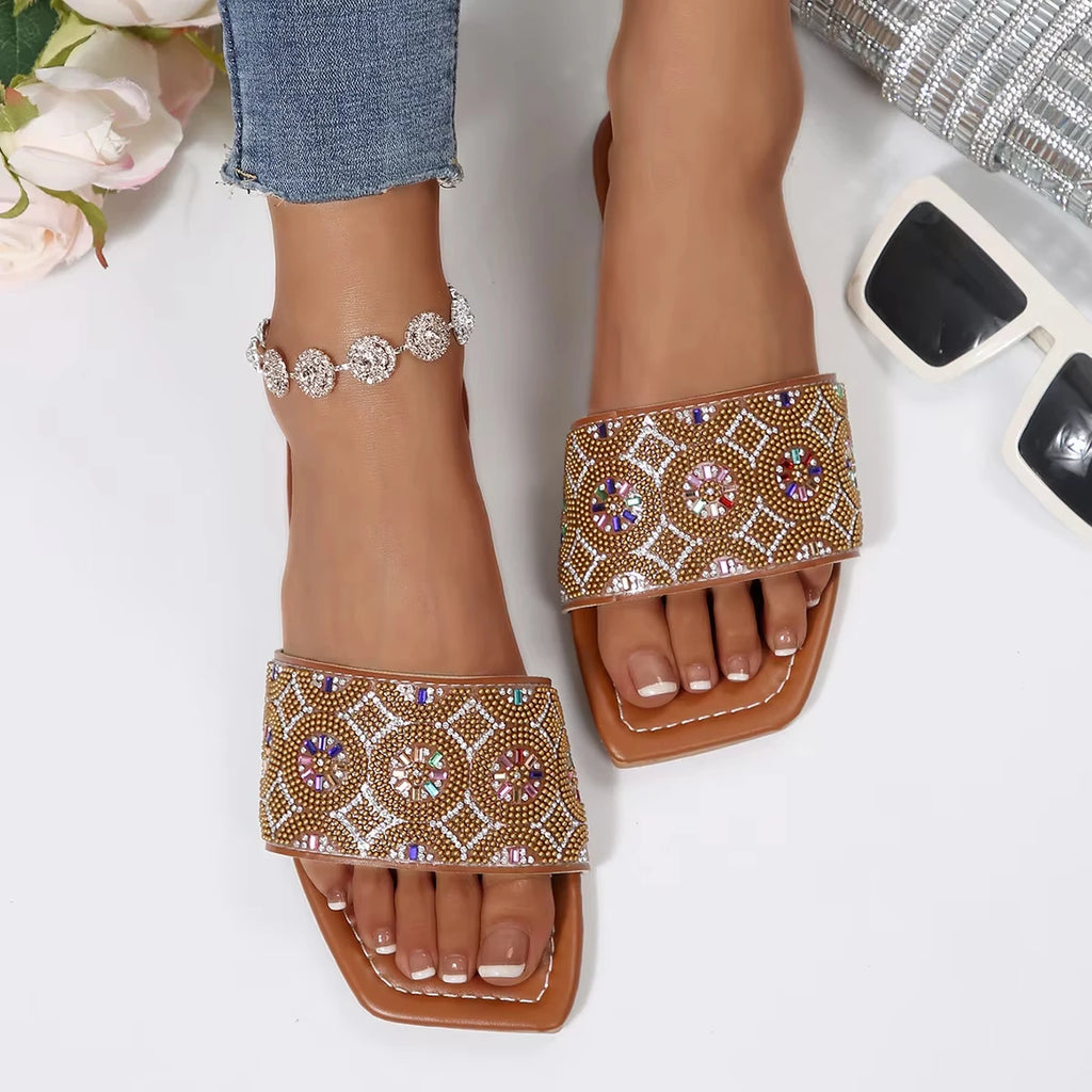 Summer New Women's Flat Slippers