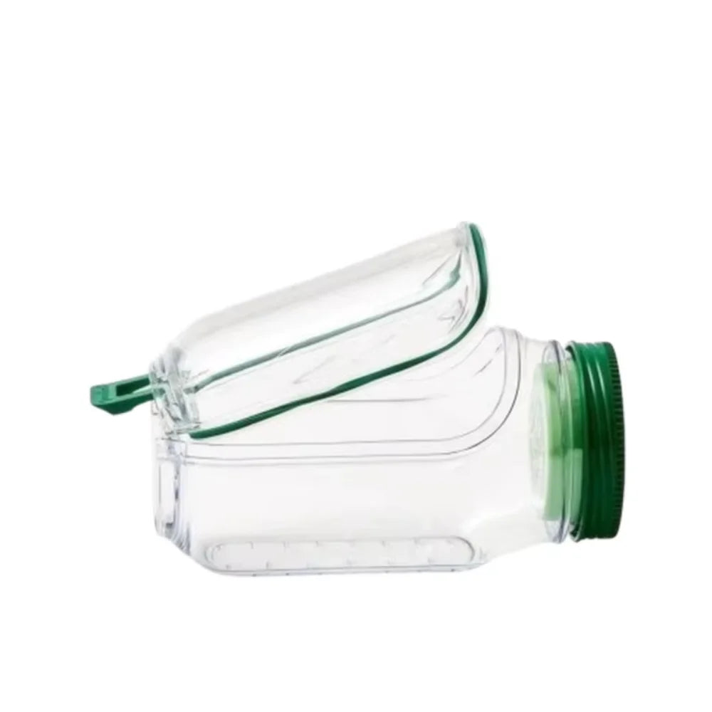 Side-opening salad making and storage tool