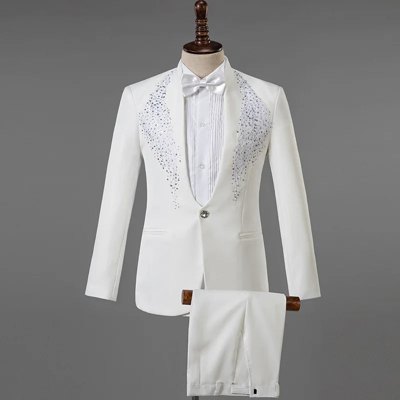 S-2XL Men's Performance Suit