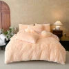 Modern Style Pink colour bedsheets,Comfortable and Warm