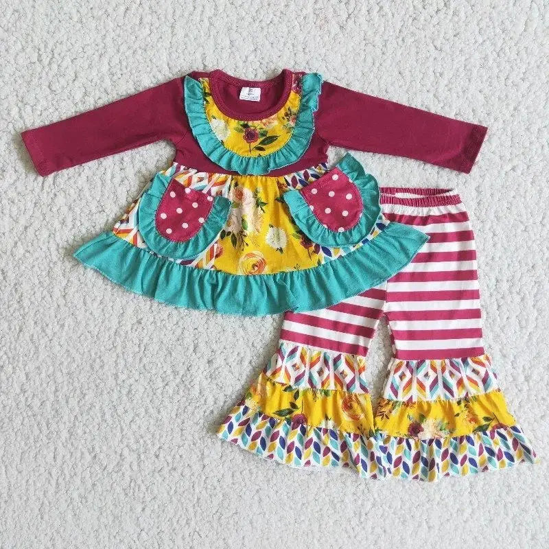 Wholesale Baby Girl Floral Clothing