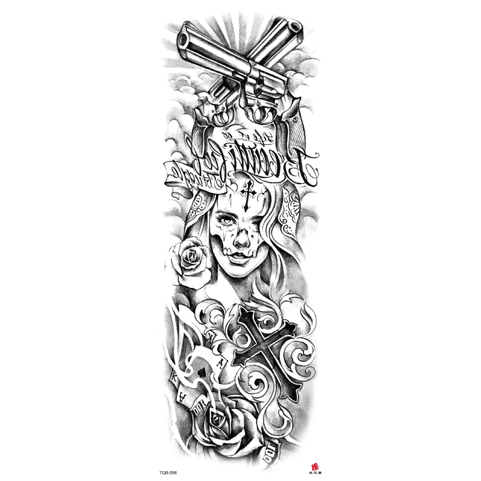 Wholesale& Custom Full Arm Temporary Sleeve Tattoos