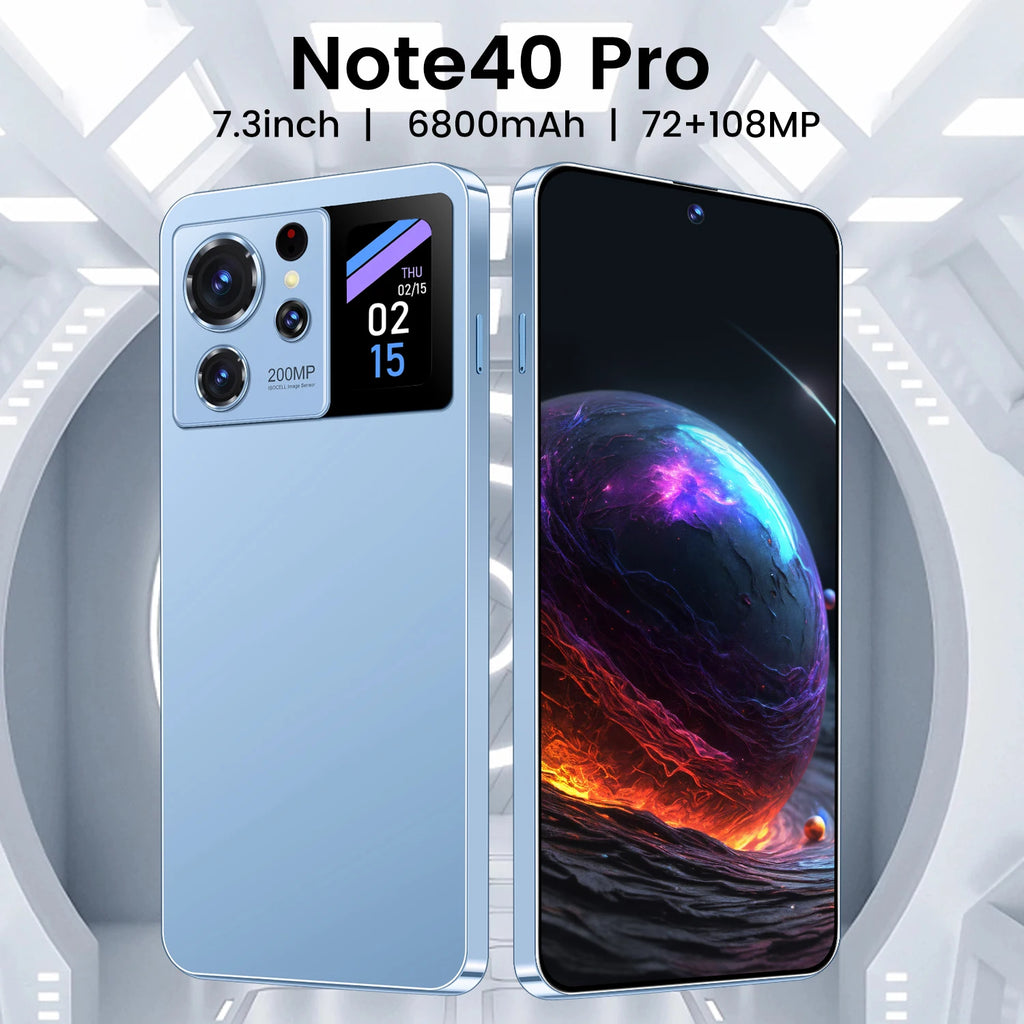 Note40pro mobil 5G folding original mobile phone LCD
