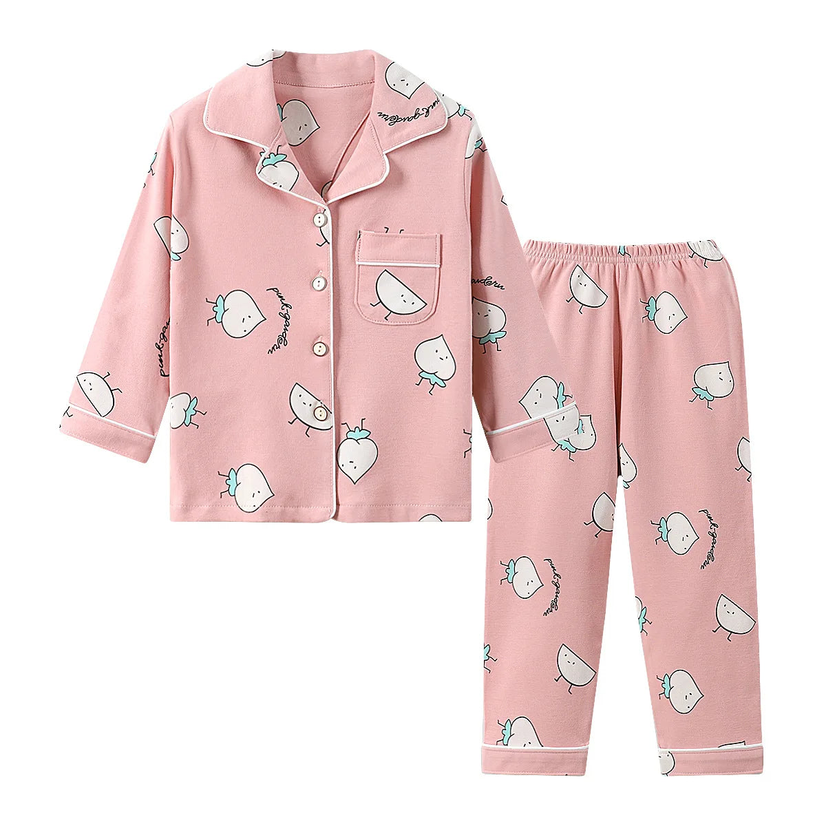 Spring Pyjama Set Cotton for Kids
