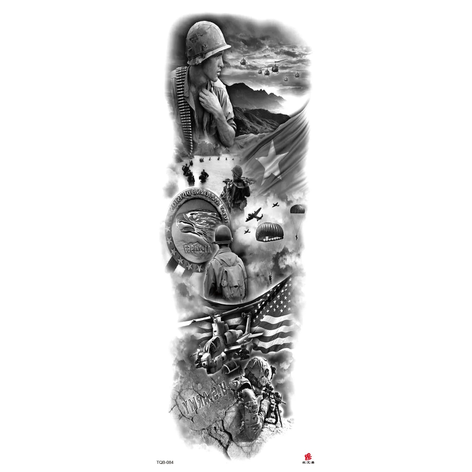 Wholesale& Custom Full Arm Temporary Sleeve Tattoos