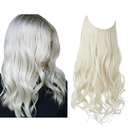 Blonde Wavy Curly Long Malaysian style wigs