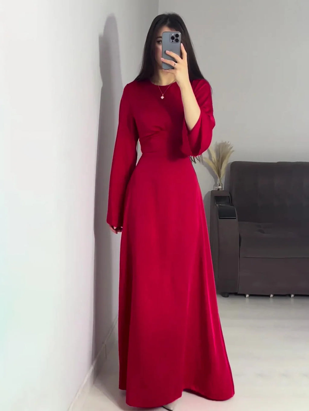 Elegant Floor Length Abaya for Women’s