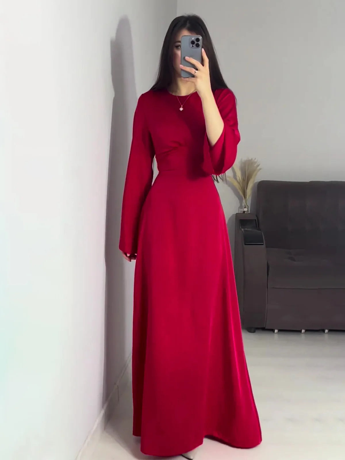 Elegant Floor Length Abaya for Women’s
