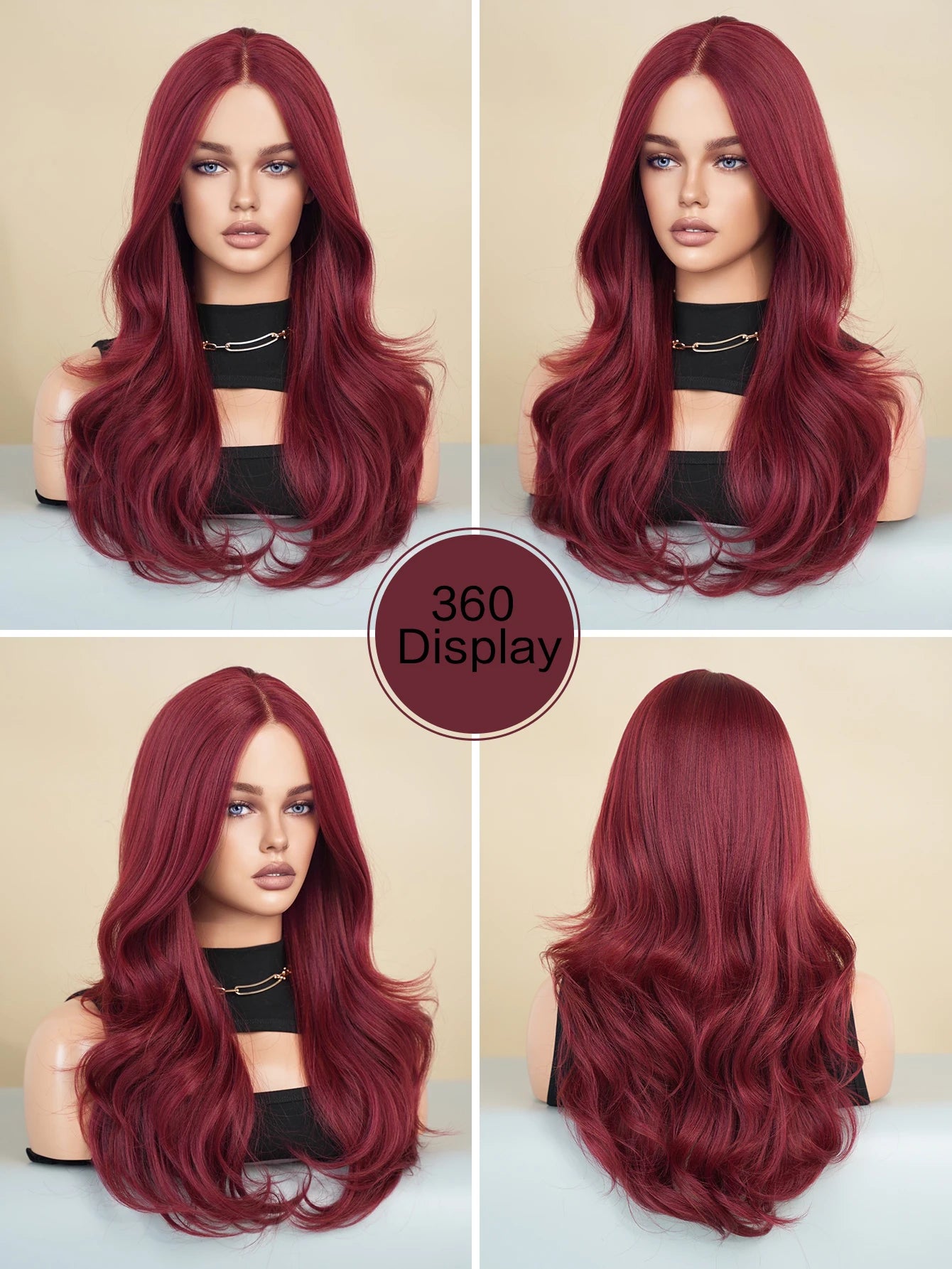 Red Lace Frontal Wigs