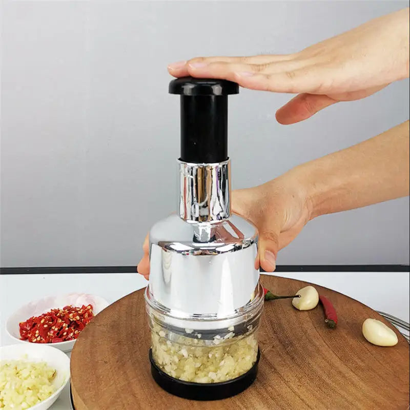 Stainless Steel Manual Food Chopper