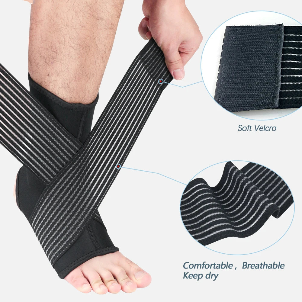 1Pcs Sport Ankle Brace Arch Support Plantar