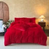 Modern Style Pink colour bedsheets,Comfortable and Warm