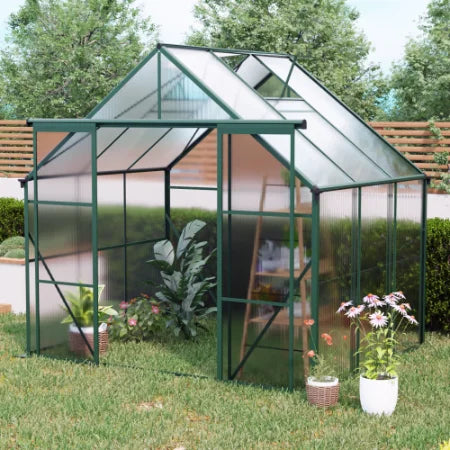 Double Door Heavy-Duty Walk-In Greenhouse All-Season