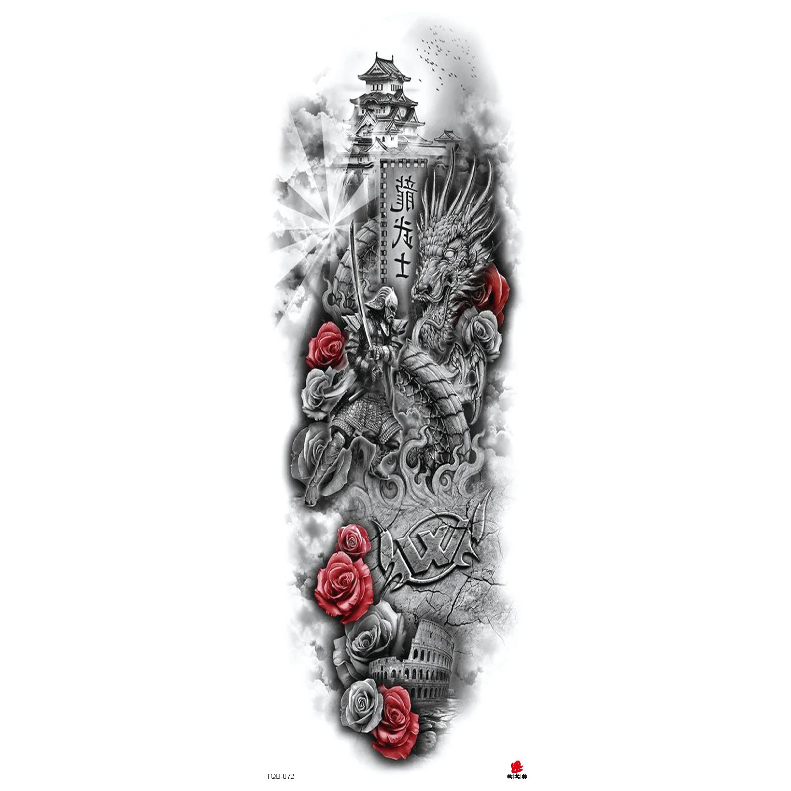 Wholesale& Custom Full Arm Temporary Sleeve Tattoos