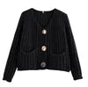 Autumn and Winter Knitted Sweater Jacket