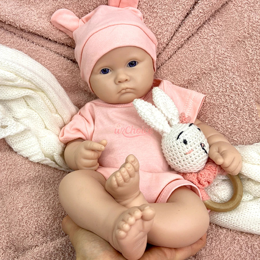 Realistic Full Silicone Body Movie-Grade Open Mouth Reborn Baby