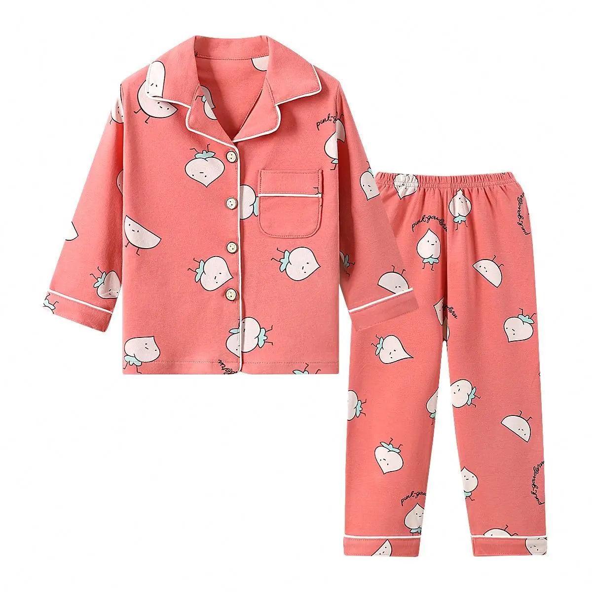 Spring Pyjama Set Cotton for Kids