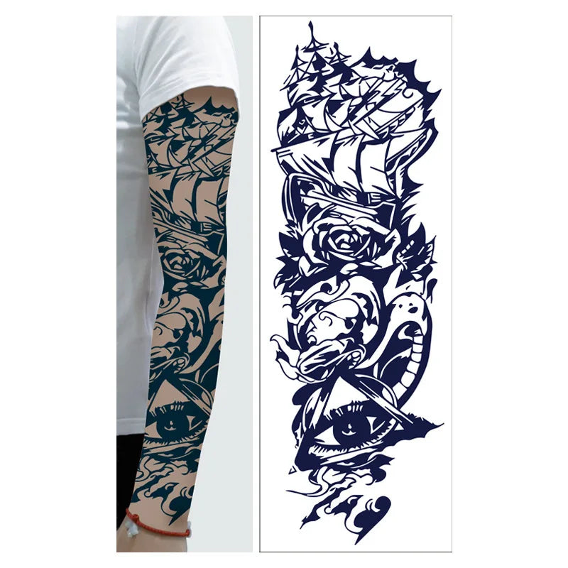 Full Arm Tattoo Sticker