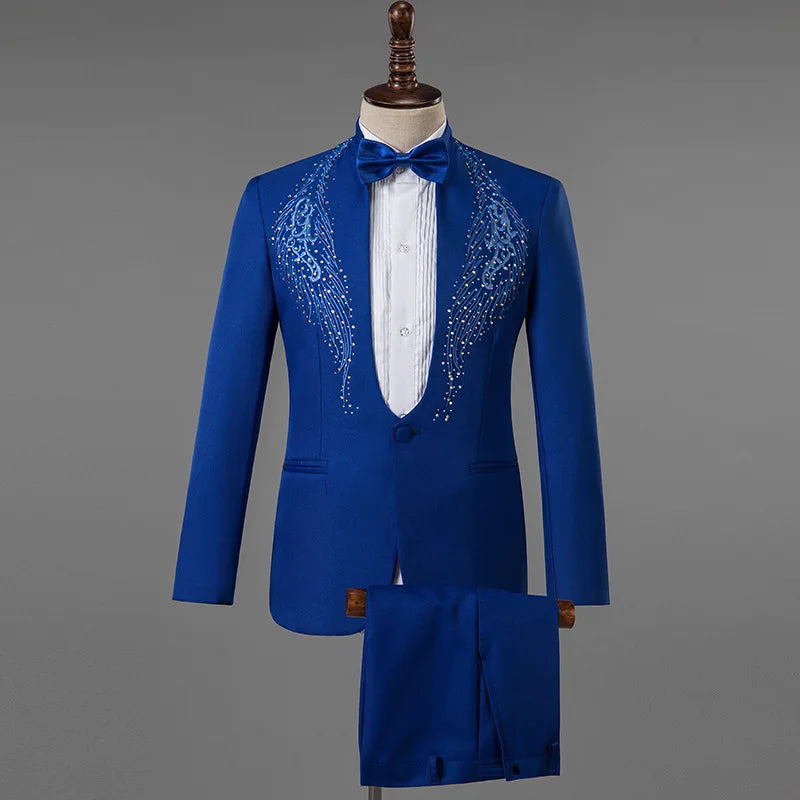 S-2XL Men's Performance Suit