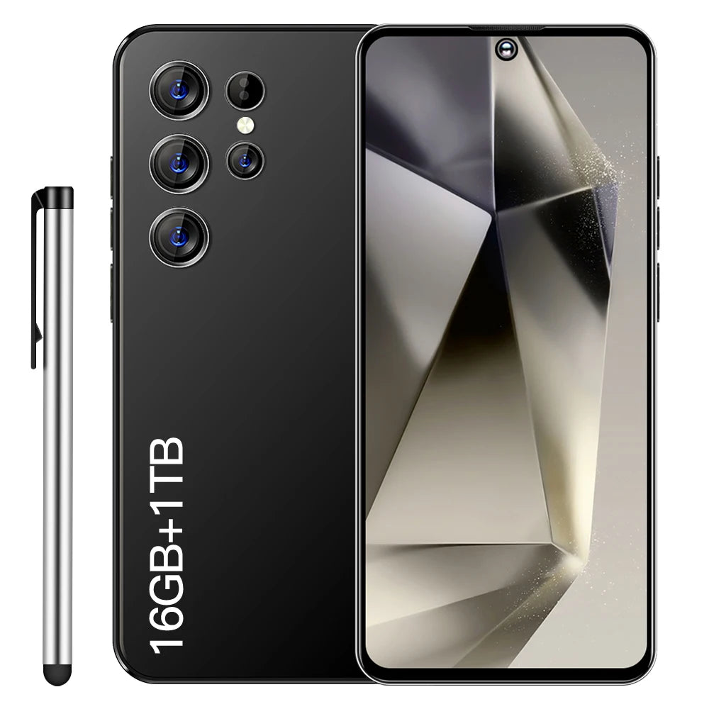 Hot Selling S25 Ultra Original 6.7 Inch 16GB+512GB 256GB