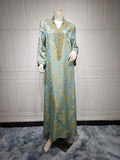 R-369 New Elegant Modest Eid Dress for Wome