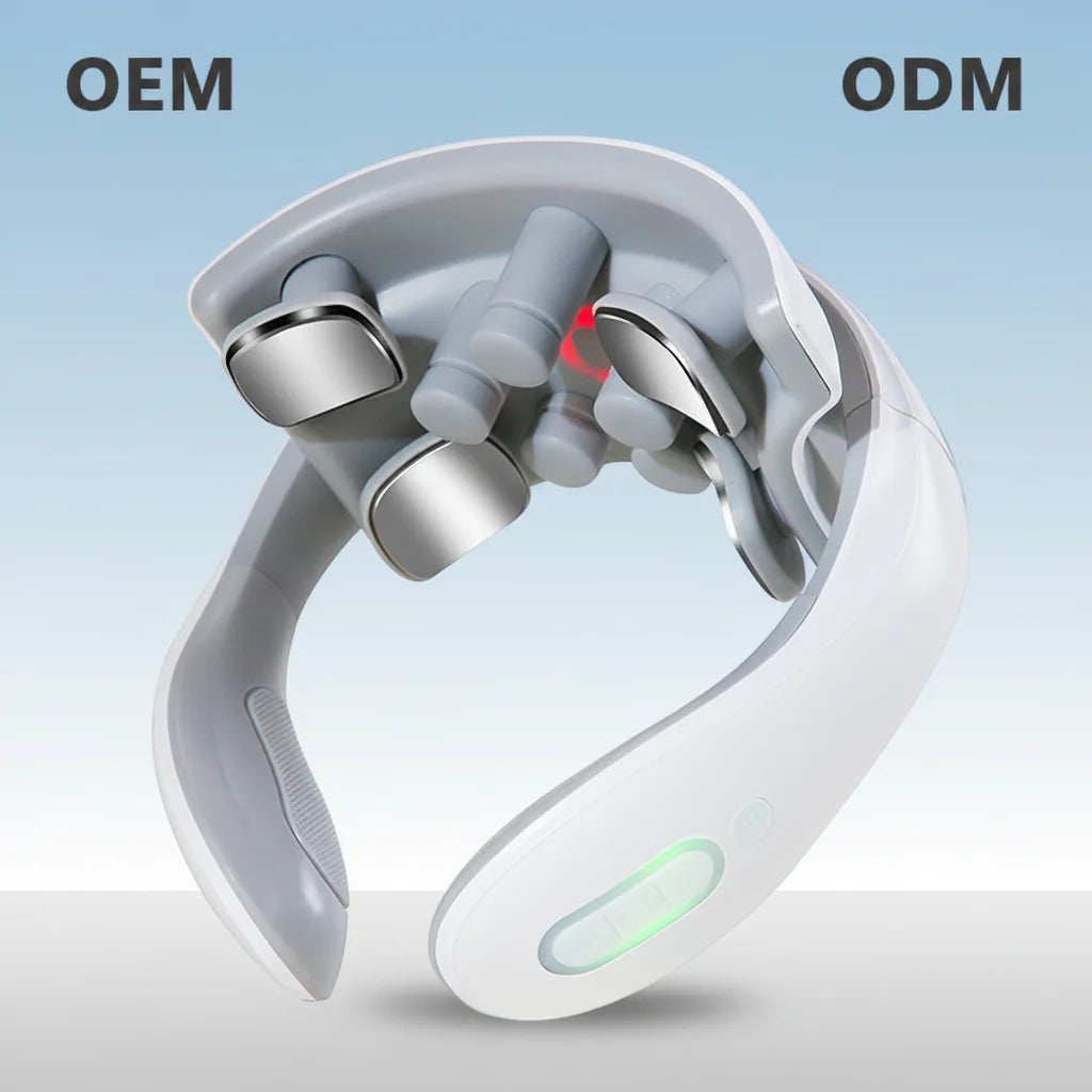 Smart Cervical Neck Massager – 4 Head Deep Tissue Relaxation Device