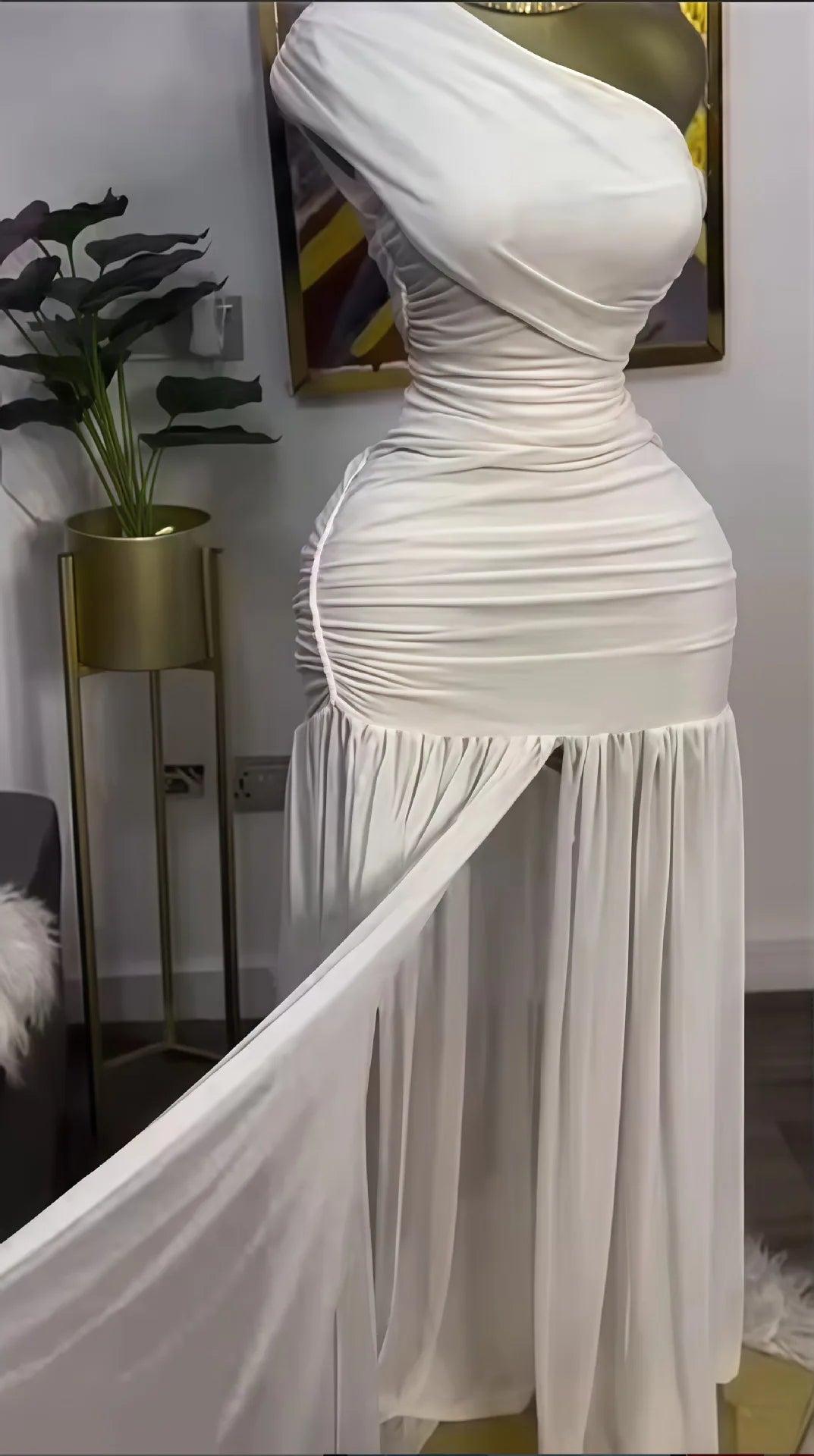 Ladies Casual Gatherings Party Midi Dress