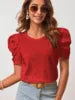 S-XL Short Sleeve Round Neck Women