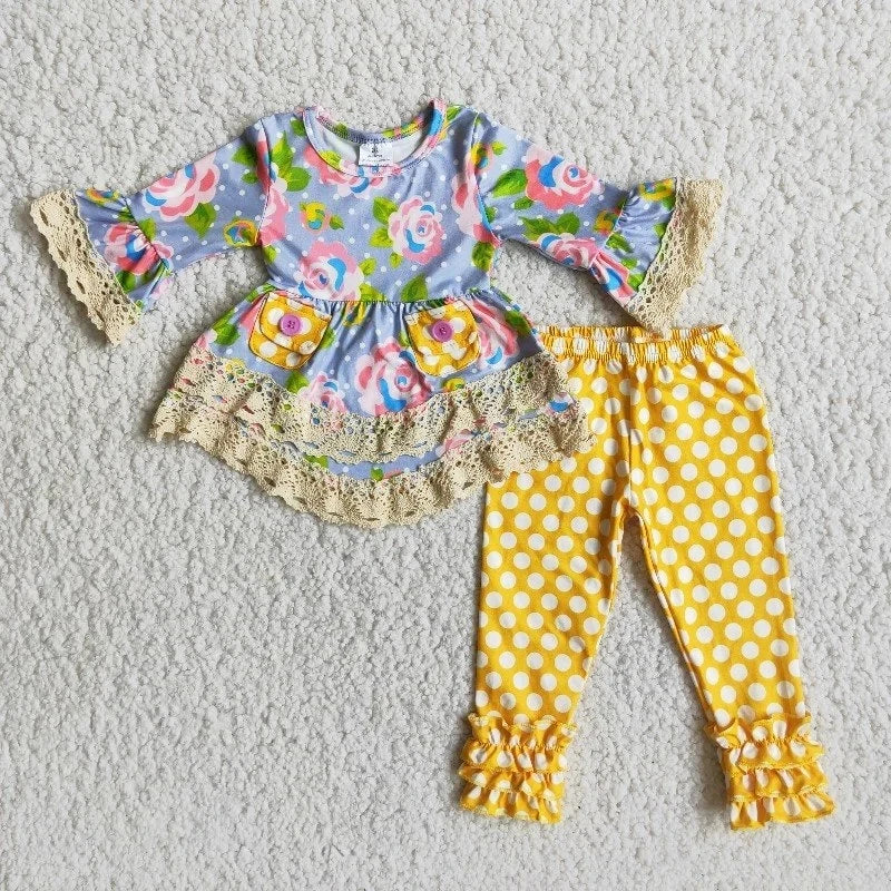 Wholesale Baby Girl Floral Clothing