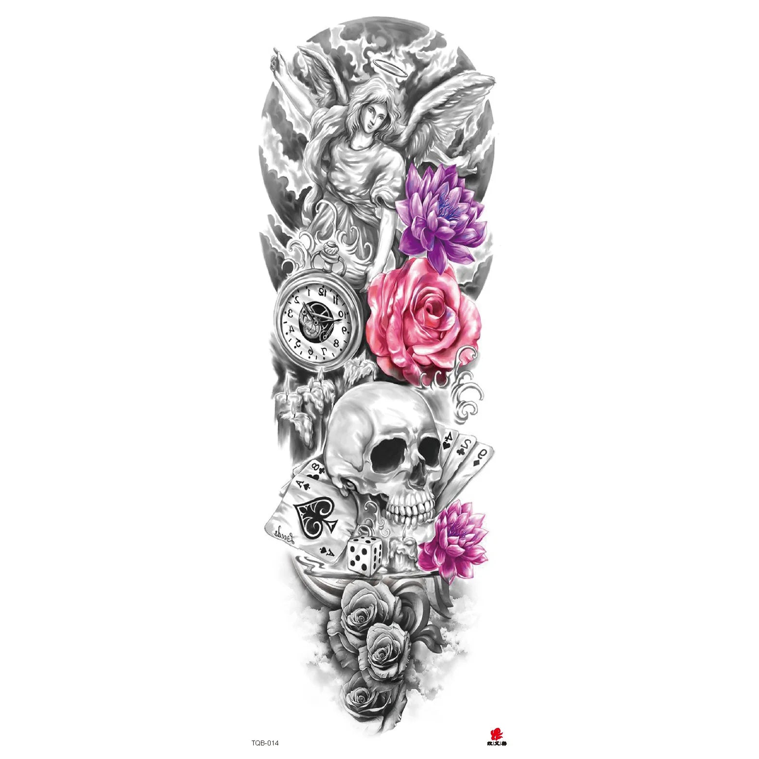 Wholesale& Custom Full Arm Temporary Sleeve Tattoos