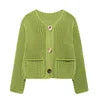 Autumn and Winter Knitted Sweater Jacket