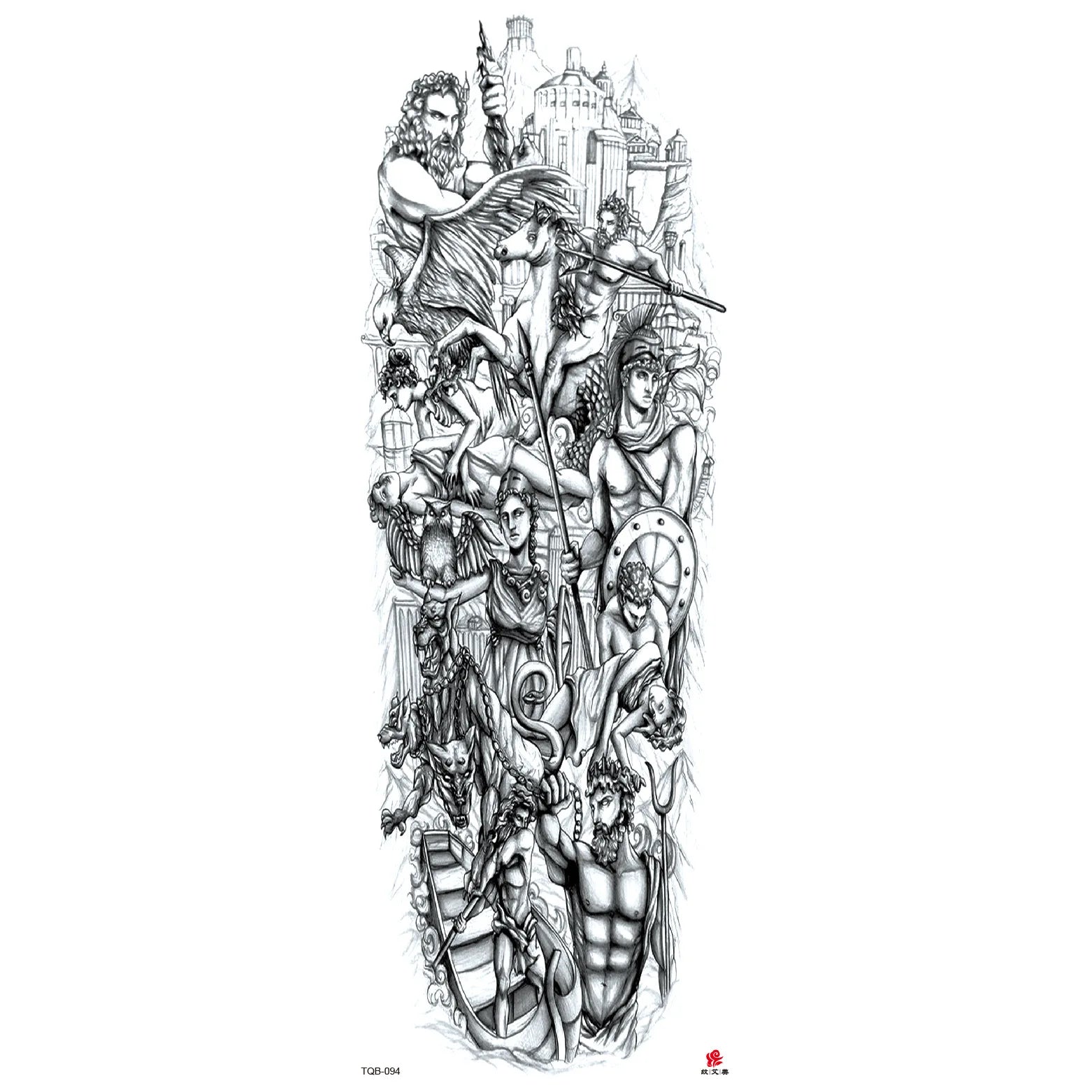 Wholesale& Custom Full Arm Temporary Sleeve Tattoos