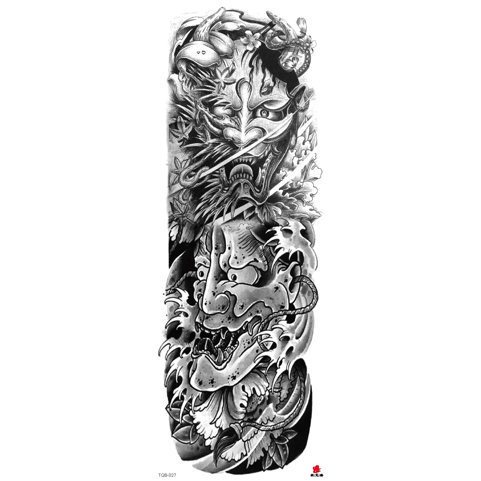 Wholesale& Custom Full Arm Temporary Sleeve Tattoos