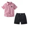 2pcs Polo Outfit for baby boys