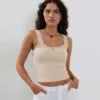 Summer Top Tank Sweet Soft Stretchy