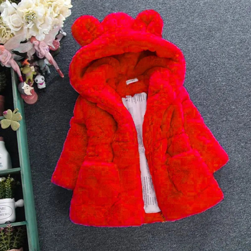 Children Girls Winter Coat