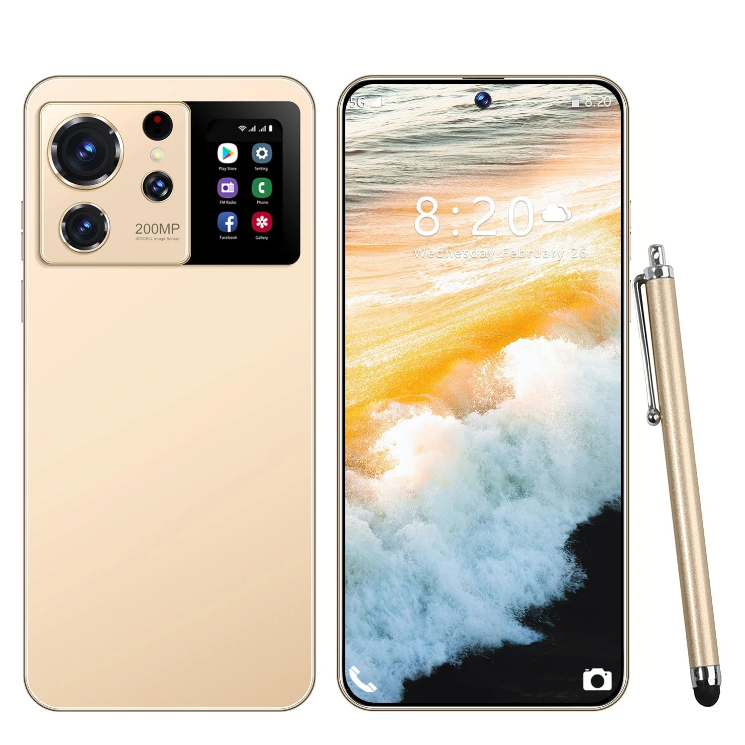 Note40pro mobil 5G folding original mobile phone LCD