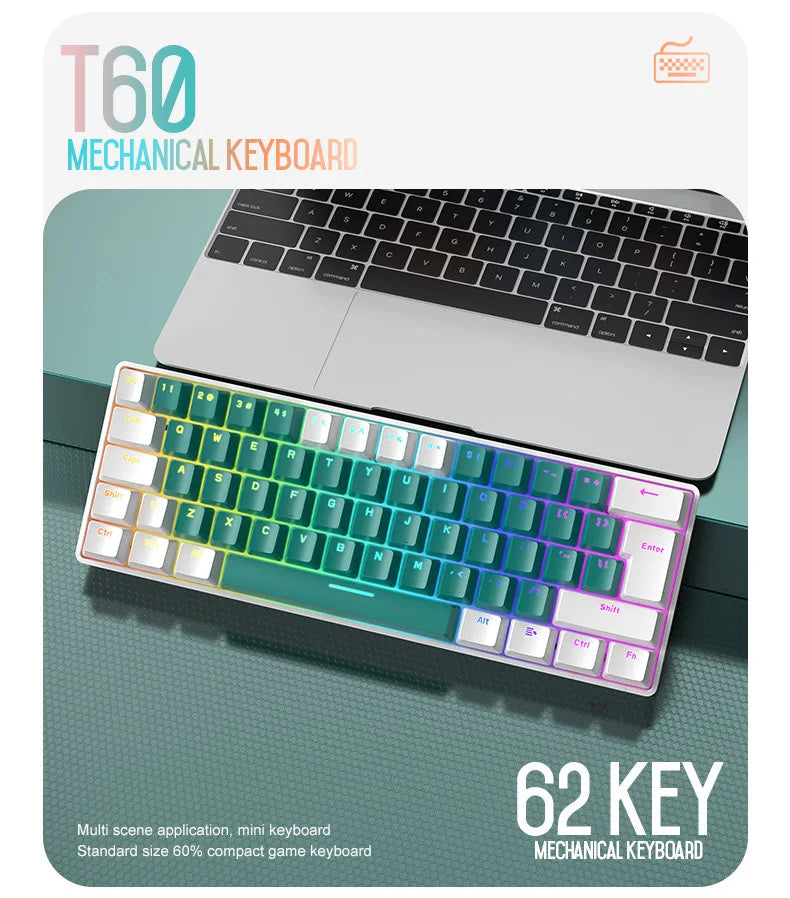 Free Wolf T60 Mechanical Keyboard