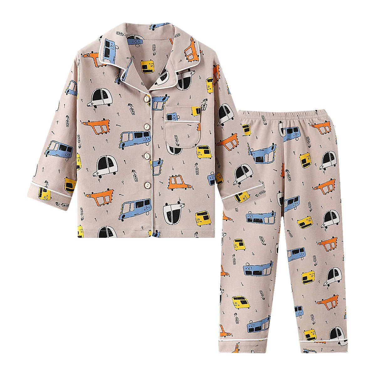 Spring Pyjama Set Cotton for Kids