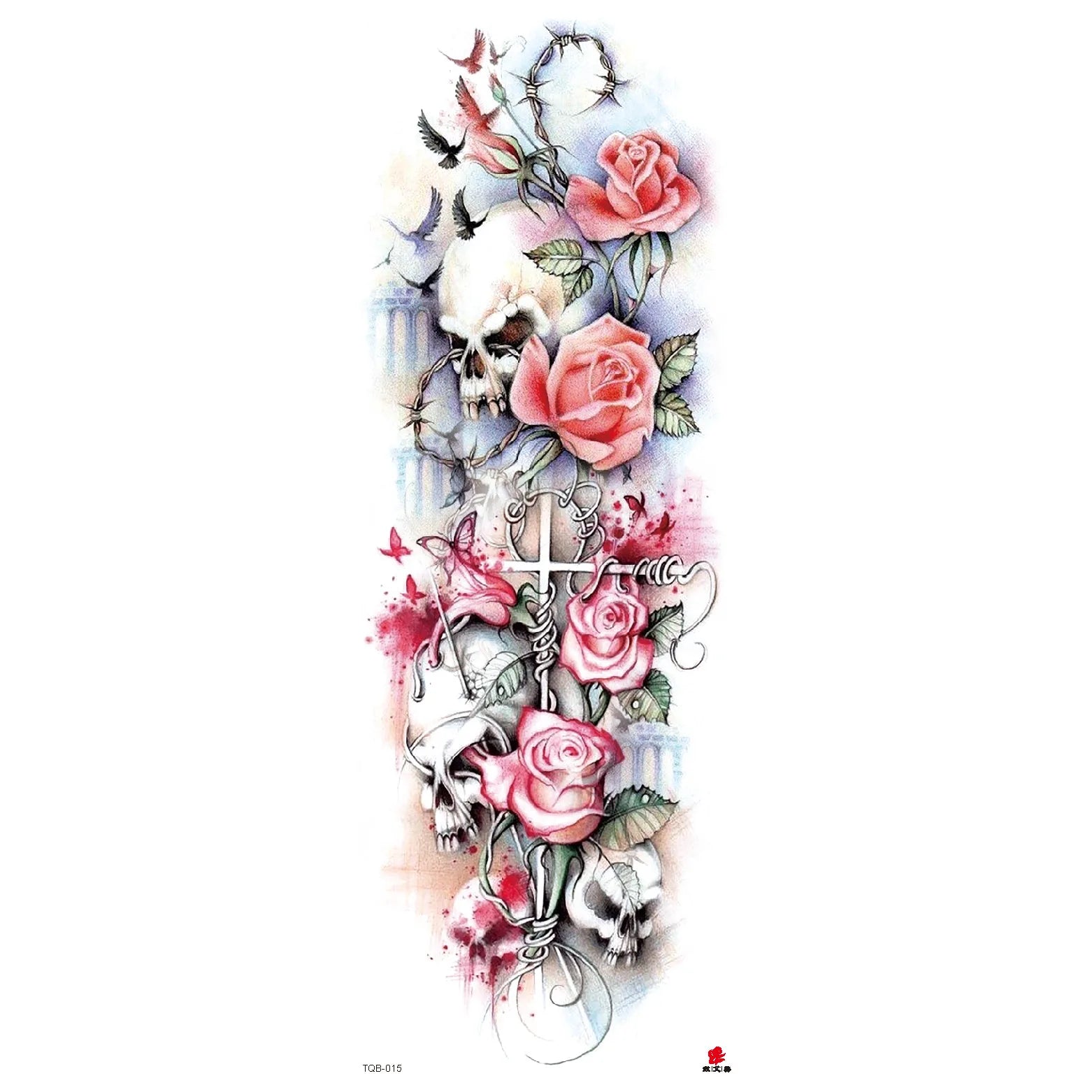 Wholesale& Custom Full Arm Temporary Sleeve Tattoos
