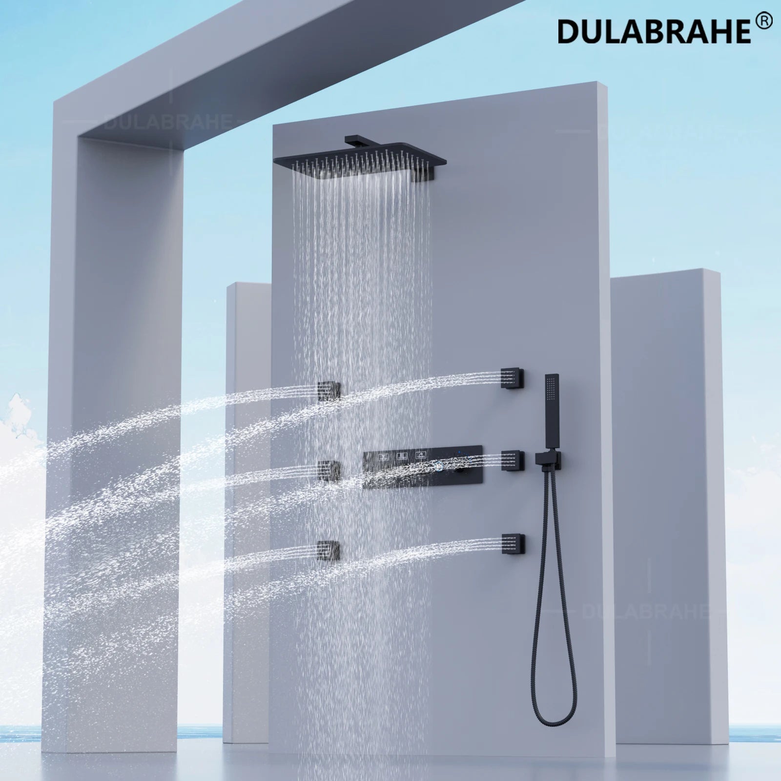 Bathroom Wall Mounted Shower System